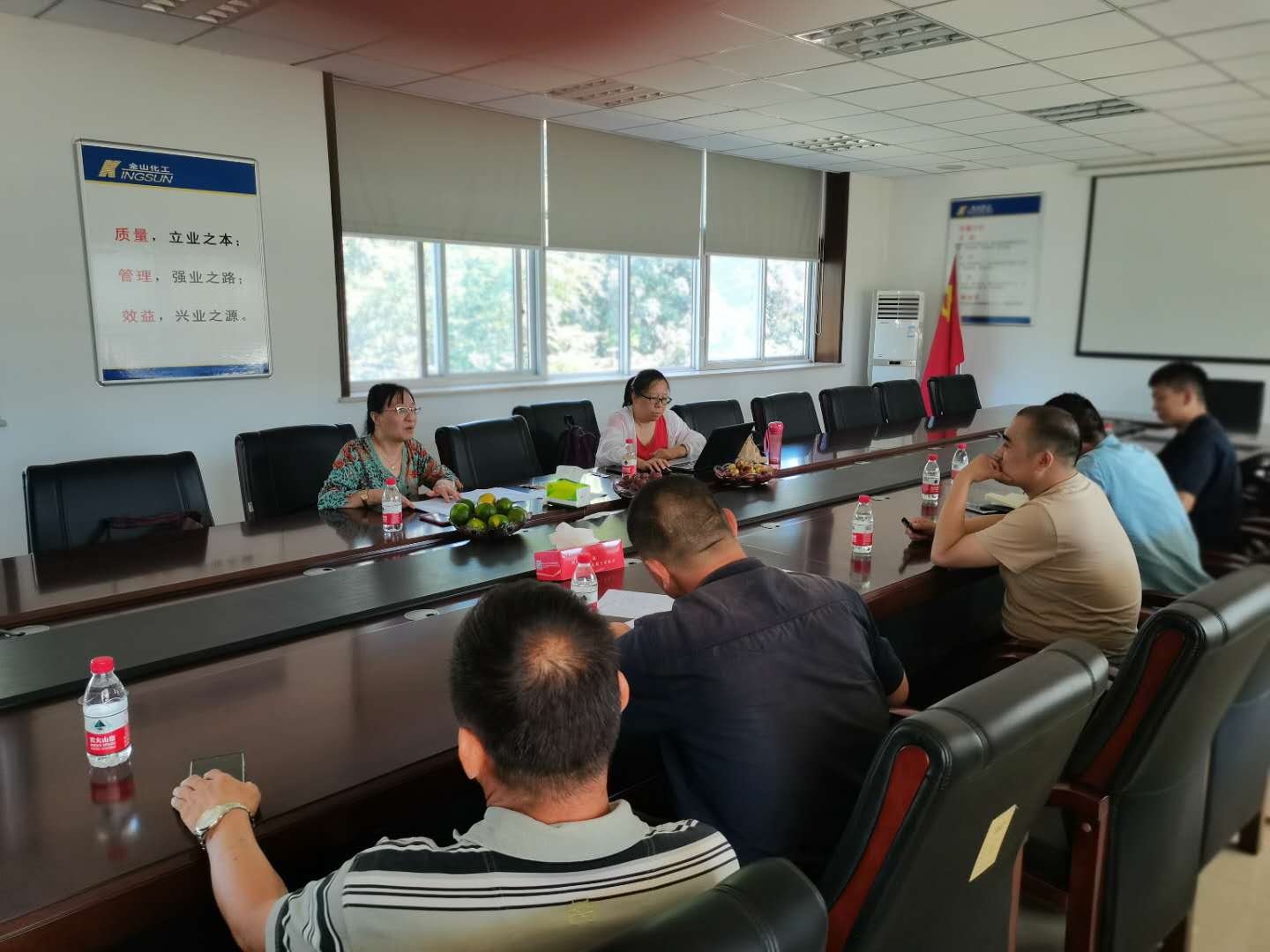 Warmly welcome Teachers Zhao Ling and Yang Yuhua from Beijing Continental Airlines Quality Certification Center Co., Ltd. to come to the company from September 2 to September 4, 2020 to supervise our company’s ISO14001:2015 environmental management system and ISO45001:2018 occupational health management system Audit refers