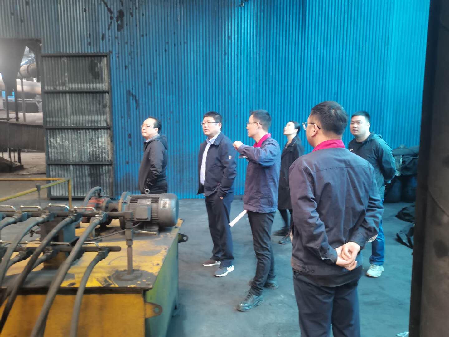 Warmly welcome President Ding, Song Yuke and Liu Tian of Carlisle (Meizhou) Rubber Products Co., Ltd. to come to the company for review and guidance on October 9, 2020.